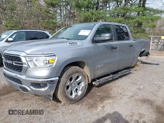 2023 Ram 1500 Big Horn с VIN 1C6RRFFG3PN690013, выставлен на аукционе IAAI как лот 42007736 с пробегом 37 021 миль миль и . История ставок и продаж доступна на DreamBid. Изображение 2.