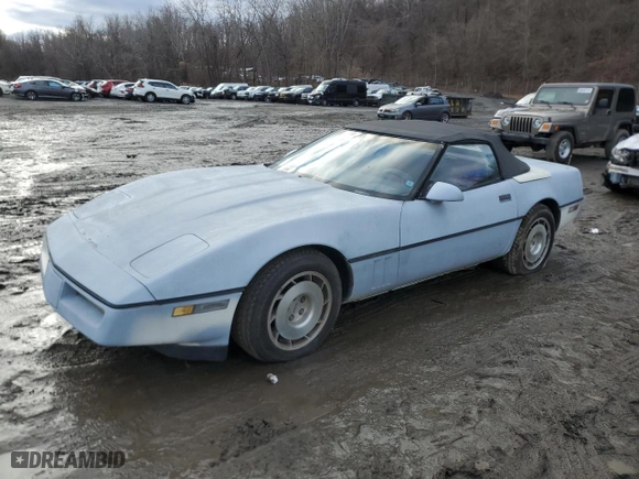 1986 Chevrolet Corvette with VIN 1G1YY6785G5903230, listed as a Copart auction lot 86378784 with 101,007 mi miles and Non Repairable. Bid and sale history available at carsss.com. Image 1.