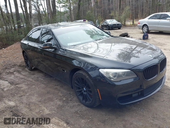 2013 BMW 7 Series 750i xDrive with VIN WBAYB6C59DD223947, listed as a IAAI auction lot 41585255 with Not provided miles and . Bid and sale history available at DreamBid. Image 1.