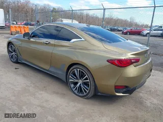 2018 Infiniti Q60 3.0t LUXE with VIN JN1EV7EL4JM393131, listed as a IAAI auction lot 41813420 with 87,571 mi miles. Bid and sale history available at carsss.com. Image 3.