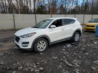 2019 Hyundai Tucson SE with VIN KM8J2CA48KU980022, listed as a Copart auction lot 89057495 with 36,813 mi miles and Salvage Title. Bid and sale history available at carsss.com. Image 1.