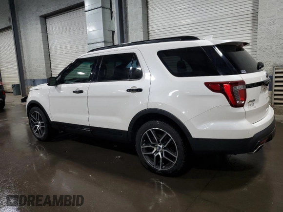 2016 Ford Explorer Sport with VIN 1FM5K8GT1GGC12627, listed as a Copart auction lot 52111815 with 145,977 mi miles and Salvage Title. Bid and sale history available at DreamBid. Image 2.
