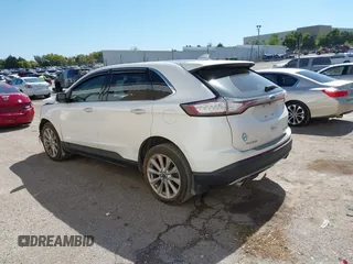 2018 Ford Edge Titanium with VIN 2FMPK4K86JBB39225, listed as a IAAI auction lot 40492704 with 203,252 mi miles. Bid and sale history available at carsss.com. Image 3.
