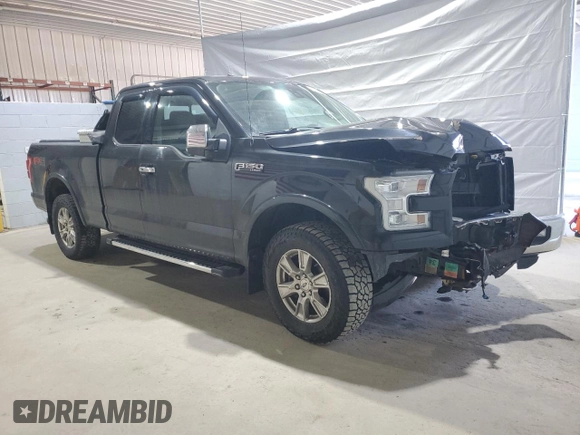 2015 Ford F-150 XLT with VIN 1FTFX1EF5FKD92768, listed as a Copart auction lot 48347935 with 155,178 mi miles and Salvage Title. Bid and sale history available at carsss.com. Image 4.