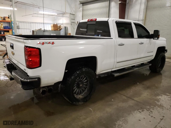 2015 Chevrolet Silverado 1500 LTZ with VIN 3GCUKSEJXFG520395, listed as a Copart auction lot 46836645 with 0 mi miles and Salvage Title. Bid and sale history available at carsss.com. Image 3.
