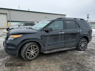 2013 Ford Explorer Sport with VIN 1FM5K8GT9DGB68968, listed as a Copart auction lot 46493015 with 180,612 mi miles and Salvage Title. Bid and sale history available at carsss.com. Image 1.