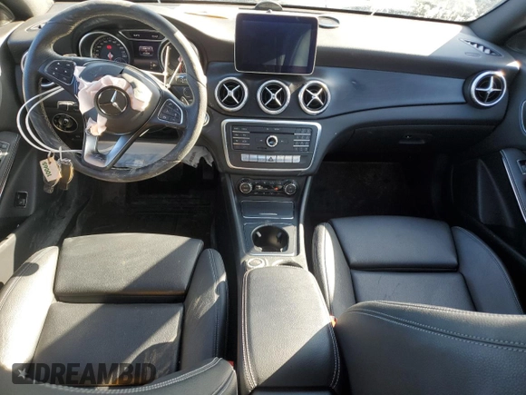 2017 Mercedes-Benz CLA 250 with VIN WDDSJ4GB0HN436503, listed as a Copart auction lot 46298725 with 61,836 mi miles and Salvage Title. Bid and sale history available at DreamBid. Image 8.