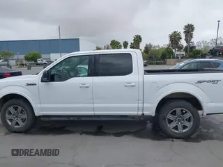 2018 Ford F-150 XL with VIN 1FTEW1EP0JKD97635, listed as a IAAI auction lot 42061289 with 108,495 mi miles. Bid and sale history available at carsss.com. Image 15.