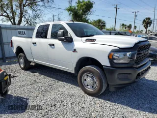2024 Ram 2500 Tradesman with VIN 3C6UR5CL9RG276624, listed as a Copart auction lot 43788905 with 4,654 mi miles and Salvage Title. Bid and sale history available at carsss.com. Image 4.