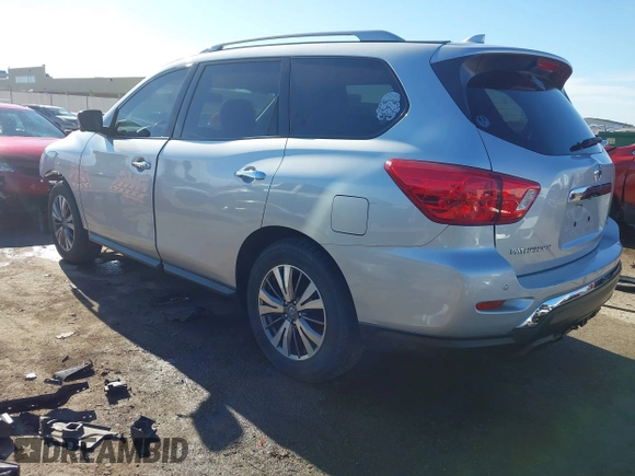 2020 Nissan Pathfinder SL with VIN 5N1DR2CN0LC604351, listed as a IAAI auction lot 41179117 with 80,861 mi miles. Bid and sale history available at carsss.com. Image 3.