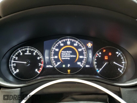2024 Mazda CX-30 S Carbon Edition with VIN 3MVDMBCM7RM637315, listed as a Copart auction lot 55108695 with 8,476 mi miles and Salvage title. Bid and sale history available at DreamBid. Image 9.