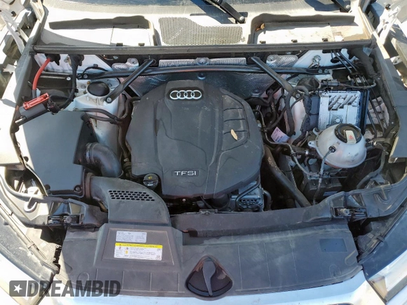 2018 Audi Q5 Prestige with VIN WA1CNAFY4J2237530, listed as a Copart auction lot 48306945 with 55,479 mi miles and Salvage Title. Bid and sale history available at DreamBid. Image 12.