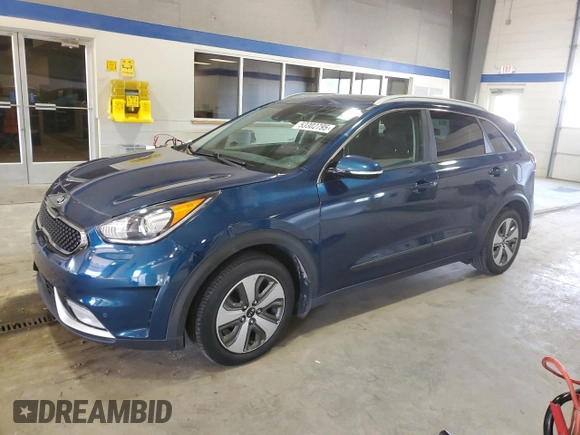 2018 Kia Niro Touring with VIN KNDCE3LC1J5153870, listed as a Copart auction lot 53302795 with 144,506 mi miles and Clean Title. Bid and sale history available at carsss.com. Image 1.