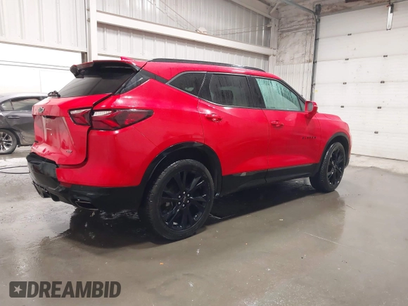 2020 Chevrolet Blazer RS z VIN 3GNKBKRS3LS582313, wystawiony jako IAAI lot #41667611 z przebiegiem 47 059 mil mil oraz . Historia ofert i sprzedaży dostępna na DreamBid. Obrazek 4.