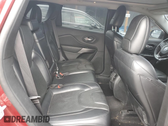 2019 Jeep Cherokee Limited z VIN 1C4PJMDX2KD351644, wystawiony jako Copart lot #55342865 z przebiegiem 65 570 mil mil oraz Szkoda całkowita • Salvage title. Historia ofert i sprzedaży dostępna na DreamBid. Obrazek 10.