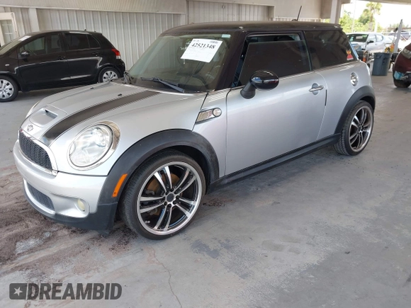2008 MINI Hardtop S with VIN WMWMF73548TV35548, listed as a IAAI auction lot 42521348 with 104,427 mi miles and . Bid and sale history available at DreamBid. Image 2.