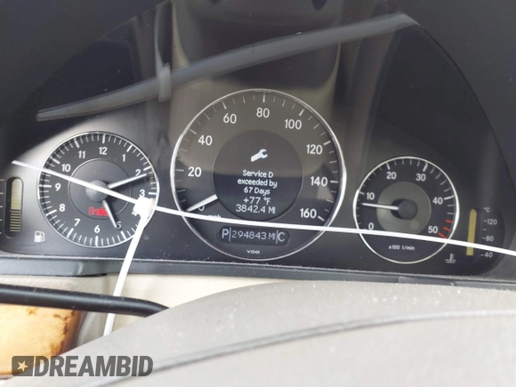 2006 Mercedes-Benz E 320 CDI with VIN WDBUF26J36A953184, listed as a IAAI auction lot 41520084 with 294,843 mi miles and . Bid and sale history available at DreamBid. Image 7.