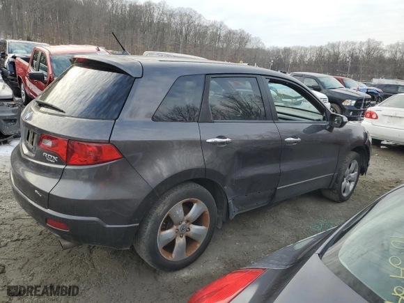 2009 Acura RDX with VIN 5J8TB18239A004068, listed as a Copart auction lot 42316745 with 0 mi miles and Salvage Title. Bid and sale history available at carsss.com. Image 3.