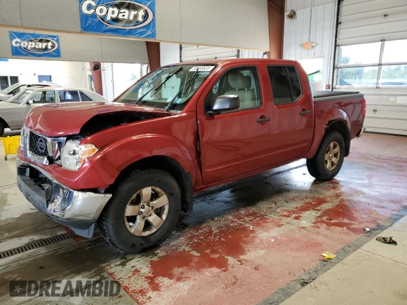 2011 Nissan Frontier Pro-4X with VIN 1N6AD0EV2BC400945, listed as a Copart auction lot 58693635 with 122,209 mi miles and Salvage title. Bid and sale history available at DreamBid. Image 1.