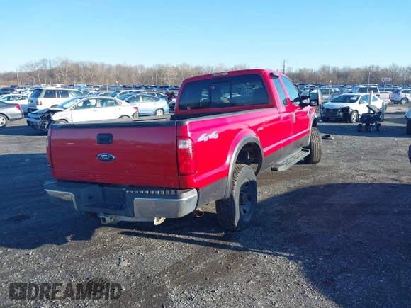 2008 Ford Super Duty F-250 SRW XL with VIN 1FTSX21568EC12510, listed as a IAAI auction lot 41599139 with 159,279 mi miles. Bid and sale history available at carsss.com. Image 4.