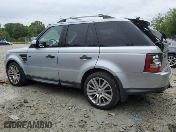 2010 Land Rover Range Rover Sport HSE Lux z VIN SALSK2D4XAA250703, wystawiony jako Copart lot #58048185 z przebiegiem Nie podano mil oraz Szkoda całkowita • Salvage title. Historia ofert i sprzedaży dostępna na DreamBid. Obrazek 2.
