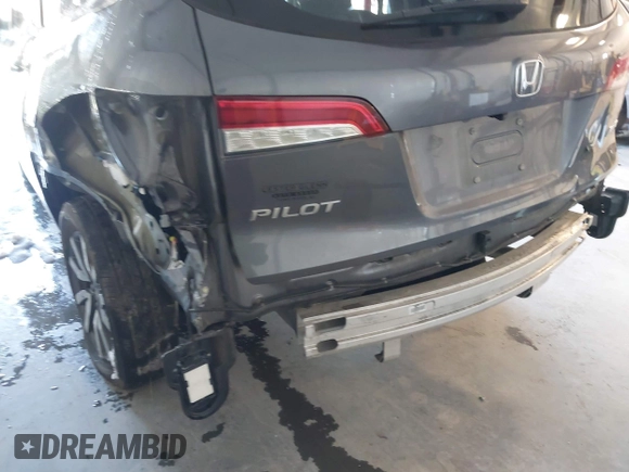 2021 Honda Pilot EX-L with VIN 5FNYF6H56MB037761, listed as a IAAI auction lot 41154468 with 61,159 mi miles. Bid and sale history available at carsss.com. Image 6.