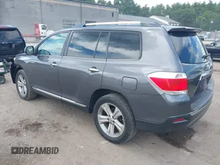 2012 Toyota Highlander Limited with VIN 5TDDK3EH7CS159806, listed as a IAAI auction lot 42600449 with 130,961 mi miles and . Bid and sale history available at DreamBid. Image 3.