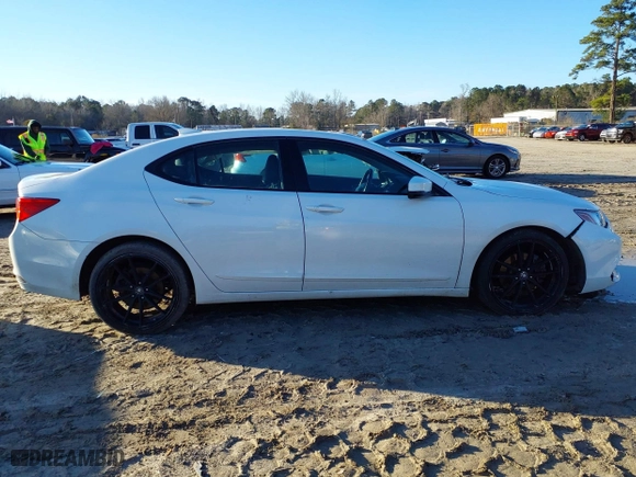 2018 Acura TLX with VIN 19UUB1F38JA010436, listed as a IAAI auction lot 41427102 with 116,912 mi miles. Bid and sale history available at carsss.com. Image 13.