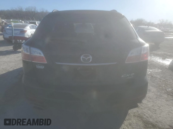 2012 Mazda CX-9 Grand Touring with VIN JM3TB3DV8C0335484, listed as a Copart auction lot 42408005 with 154,334 mi miles and Salvage Title. Bid and sale history available at carsss.com. Image 6.