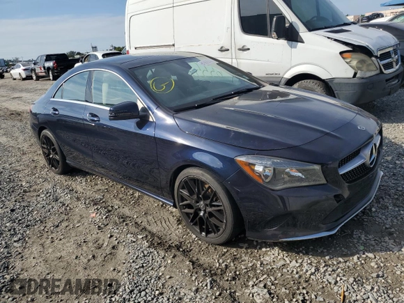 2018 Mercedes-Benz CLA 250 with VIN WDDSJ4GB7JN585206, listed as a Copart auction lot 81092953 with 65,553 mi miles and . Bid and sale history available at DreamBid. Image 4.