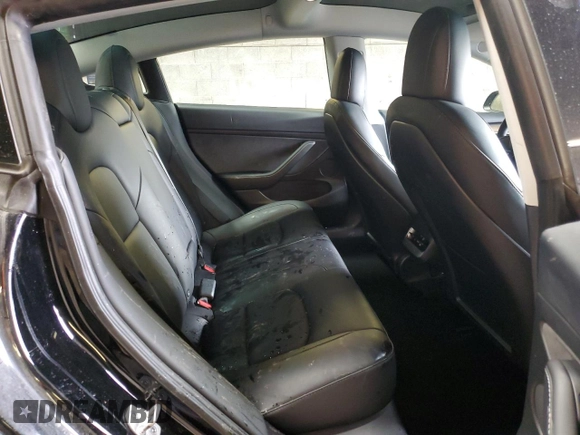 2023 Tesla Model 3 Long Range with VIN 5YJ3E1EB8PF392705, listed as a Copart auction lot 47595985 with 15,361 mi miles and Salvage Title. Bid and sale history available at DreamBid. Image 10.