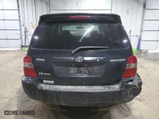 2007 Toyota Highlander with VIN JTEHP21A870200597, listed as a Copart auction lot 45943225 with 172,805 mi miles and Salvage Title. Bid and sale history available at carsss.com. Image 6.