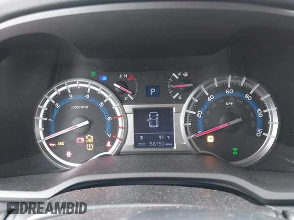 2016 Toyota 4Runner Limited with VIN JTEBU5JR6G5397276, listed as a IAAI auction lot 42021471 with 58,160 mi miles and . Bid and sale history available at DreamBid. Image 7.