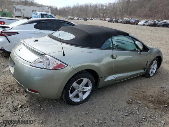 2008 Mitsubishi Eclipse GS with VIN 4A3AL25F38E003345, listed as a Copart auction lot 49147745 with 23,807 mi miles and Salvage Title. Bid and sale history available at carsss.com. Image 3.