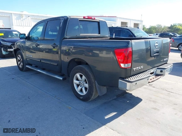 2008 Nissan Titan XE with VIN 1N6BA07D08N334443, listed as a IAAI auction lot 41883323 with 220,097 mi miles. Bid and sale history available at carsss.com. Image 3.