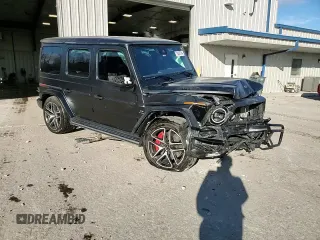 2019 Mercedes-Benz G 63 AMG with VIN WDCYC7HJ4KX315419, listed as a Copart auction lot 78458764 with Not Provided miles and Salvage Title. Bid and sale history available at DreamBid. Image 14.