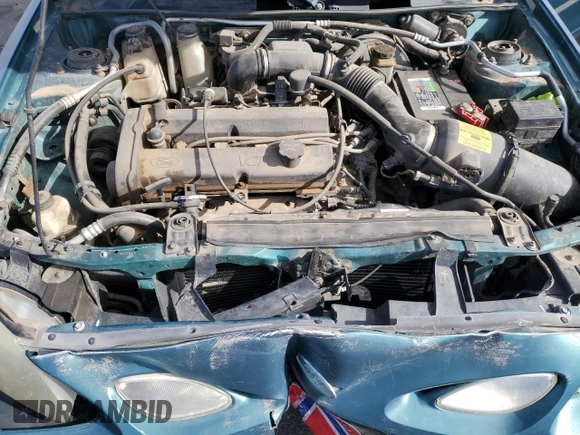 1998 Ford Escort ZX2 z VIN 3FAFP113XWR166304, wystawiony jako Copart lot #55238655 z przebiegiem 257 668 mil mil oraz Szkody całkowita. Historia ofert i sprzedaży dostępna na DreamBid. Obrazek 11.