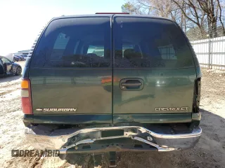 2001 Chevrolet Suburban LS with VIN 1GNEC16T61J224445, listed as a Copart auction lot 45307545 with 353,264 mi miles and Salvage Title. Bid and sale history available at carsss.com. Image 6.