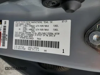 2019 Toyota Tundra SR with VIN 5TFRM5F19KX144410, listed as a Copart auction lot 45596465 with 47,985 mi miles and Salvage title. Bid and sale history available at DreamBid. Image 12.