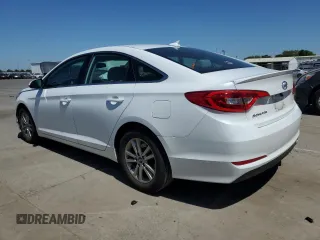 2017 Hyundai Sonata 2.4L with VIN 5NPE24AF5HH569841, listed as a Copart auction lot 53969815 with 45,993 mi miles and Salvage Title. Bid and sale history available at DreamBid. Image 2.