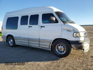 2001 Dodge Cargo Conversion with VIN 2B6HB11Y51K558664, listed as a Copart auction lot 88416195 with 132,585 mi miles and Salvage Title. Bid and sale history available at carsss.com. Image 4.