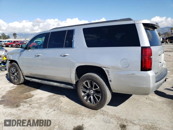 2019 Chevrolet Suburban LT with VIN 1GNSCHKC6KR177387, listed as a Copart auction lot 40919754 with 46,100 mi miles and . Bid and sale history available at DreamBid. Image 2.
