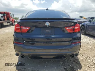 2017 BMW X4 M40i with VIN 5UXXW7C54H0U25292, listed as a Copart auction lot 61724994 with 59,046 mi miles and Non Repairable. Bid and sale history available at carsss.com. Image 6.