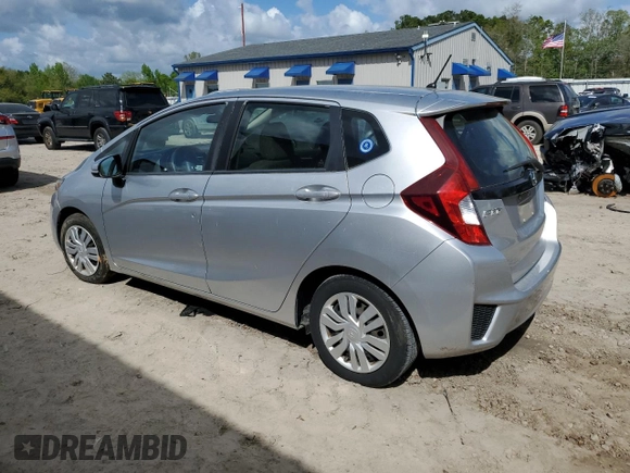 2016 Honda Fit LX with VIN JHMGK5H52GX039470, listed as a Copart auction lot 51594595 with 0 mi miles and Salvage Title. Bid and sale history available at carsss.com. Image 2.