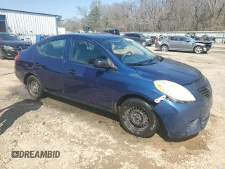 2012 Nissan Versa S with VIN 3N1CN7AP7CL824039, listed as a Copart auction lot 47876405 with 227,126 mi miles and Salvage Title. Bid and sale history available at carsss.com. Image 4.