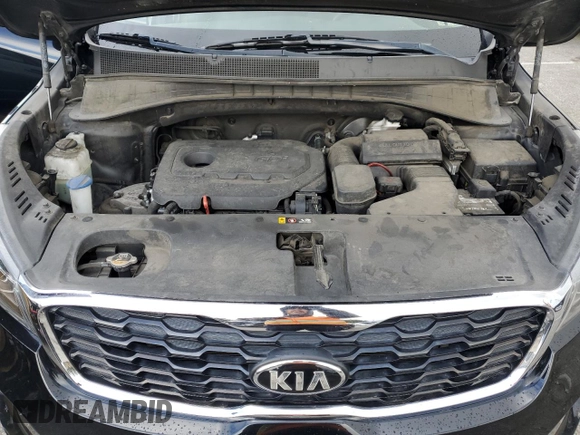 2019 Kia Sorento LX with VIN 5XYPG4A36KG568194, listed as a Copart auction lot 48190995 with 108,150 mi miles and Salvage Title. Bid and sale history available at carsss.com. Image 12.