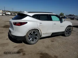 2020 Chevrolet Blazer RS z VIN 3GNKBERS4LS622402, wystawiony jako Copart lot #62028845 z przebiegiem 64 632 mil mil oraz Szkoda całkowita • Salvage title. Historia ofert i sprzedaży dostępna na DreamBid. Obrazek 3.