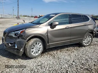 2017 Buick Envision Preferred with VIN LRBFXCSA8HD177962, listed as a Copart auction lot 51741245 with 136,512 mi miles and Salvage Title. Bid and sale history available at carsss.com. Image 1.