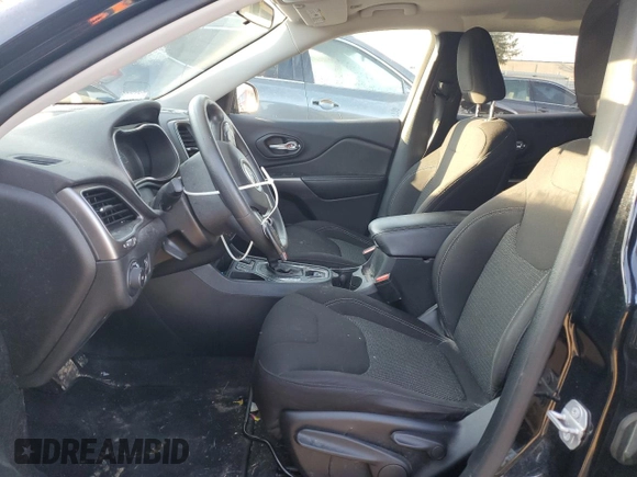 2019 Jeep Cherokee Latitude with VIN 1C4PJLCB5KD333235, listed as a Copart auction lot 44188645 with 115,166 mi miles and Salvage Title. Bid and sale history available at carsss.com. Image 7.