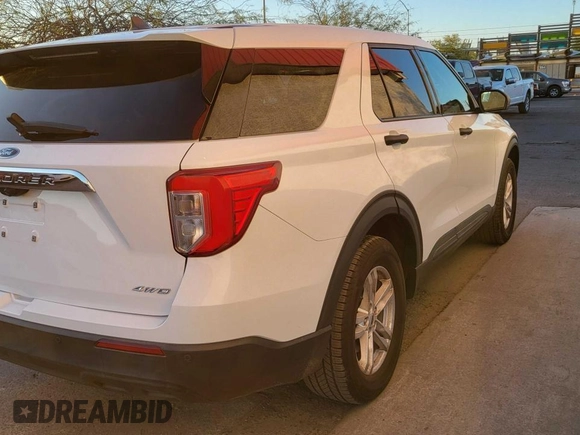2022 Ford Explorer with VIN 1FMSK8BH8NGA49333, listed as a Copart auction lot 55285165 with 73,420 mi miles and Clean Title. Bid and sale history available at carsss.com. Image 4.